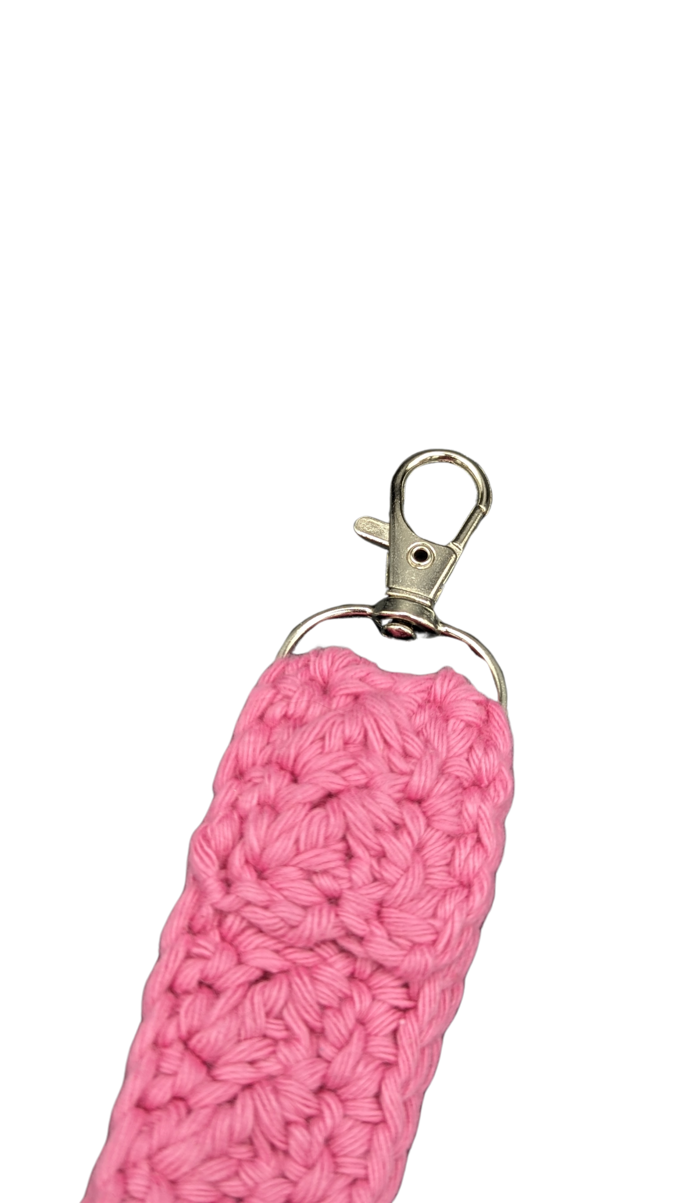 Crochet Neck Lanyard - Pink