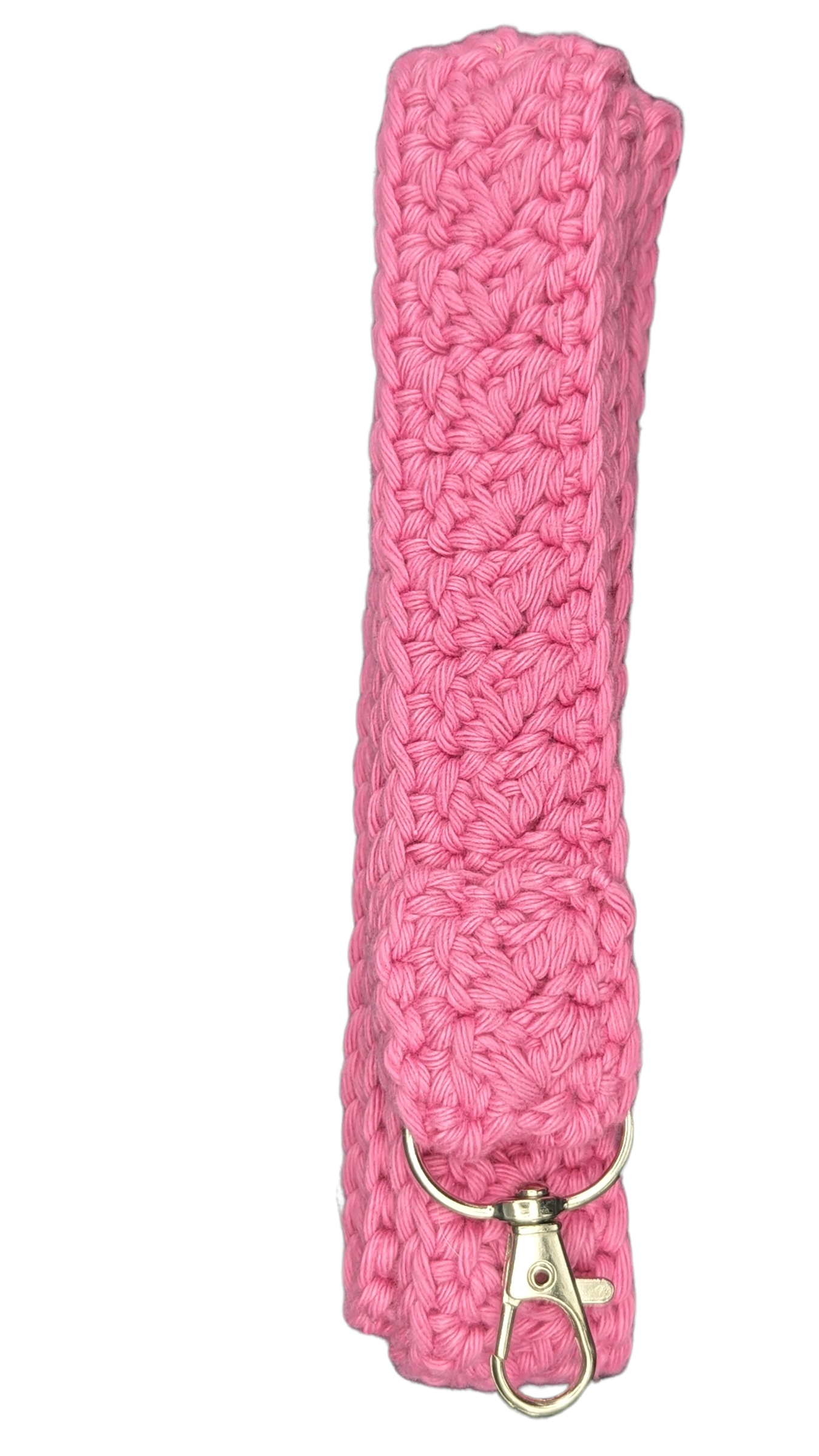 Crochet Neck Lanyard - Pink