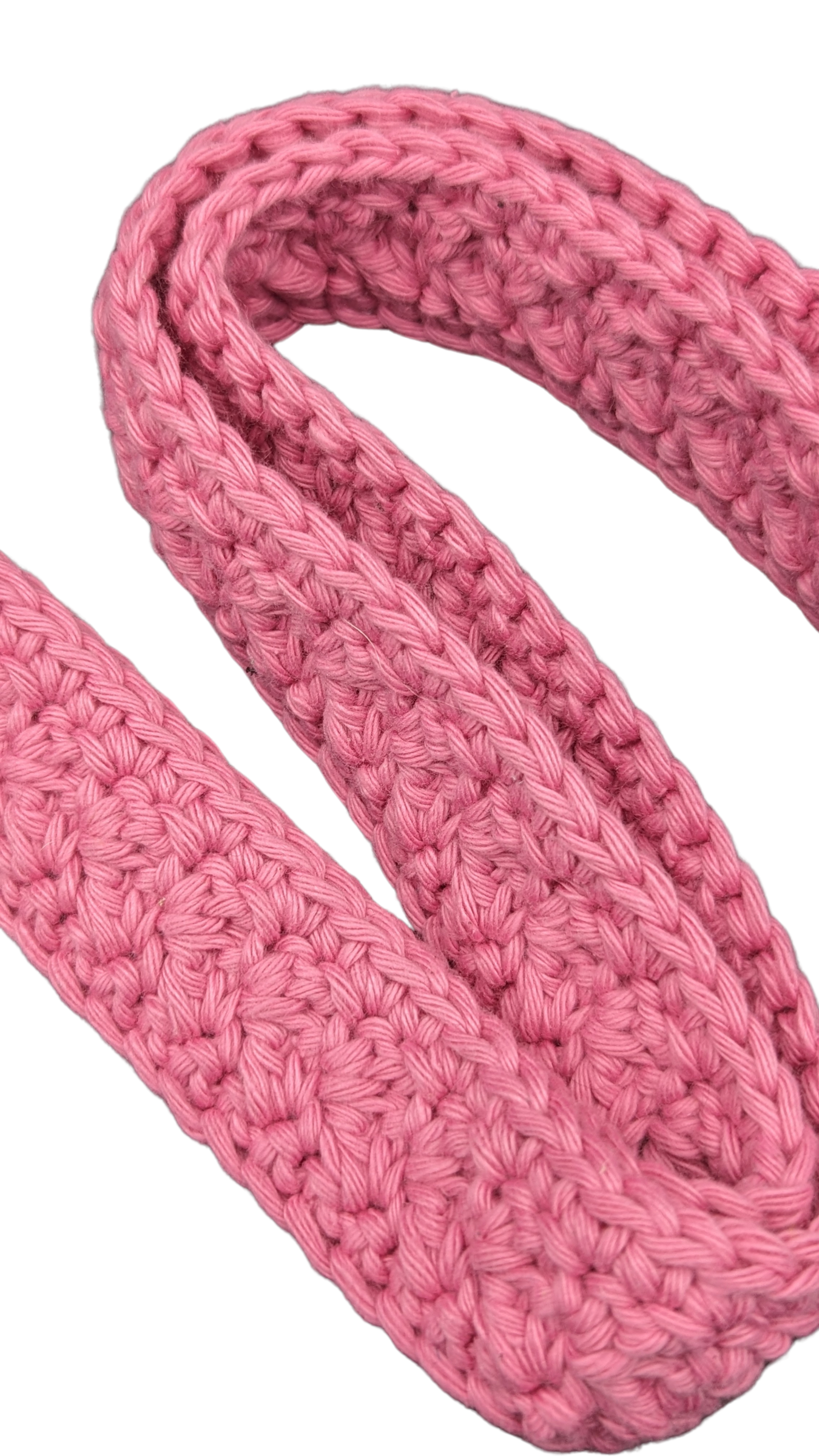 Crochet Neck Lanyard - Pink