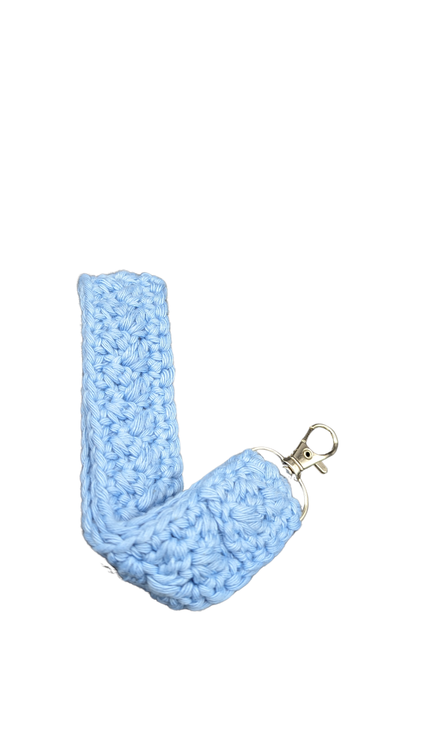 Crochet Wristlet - Light Blue