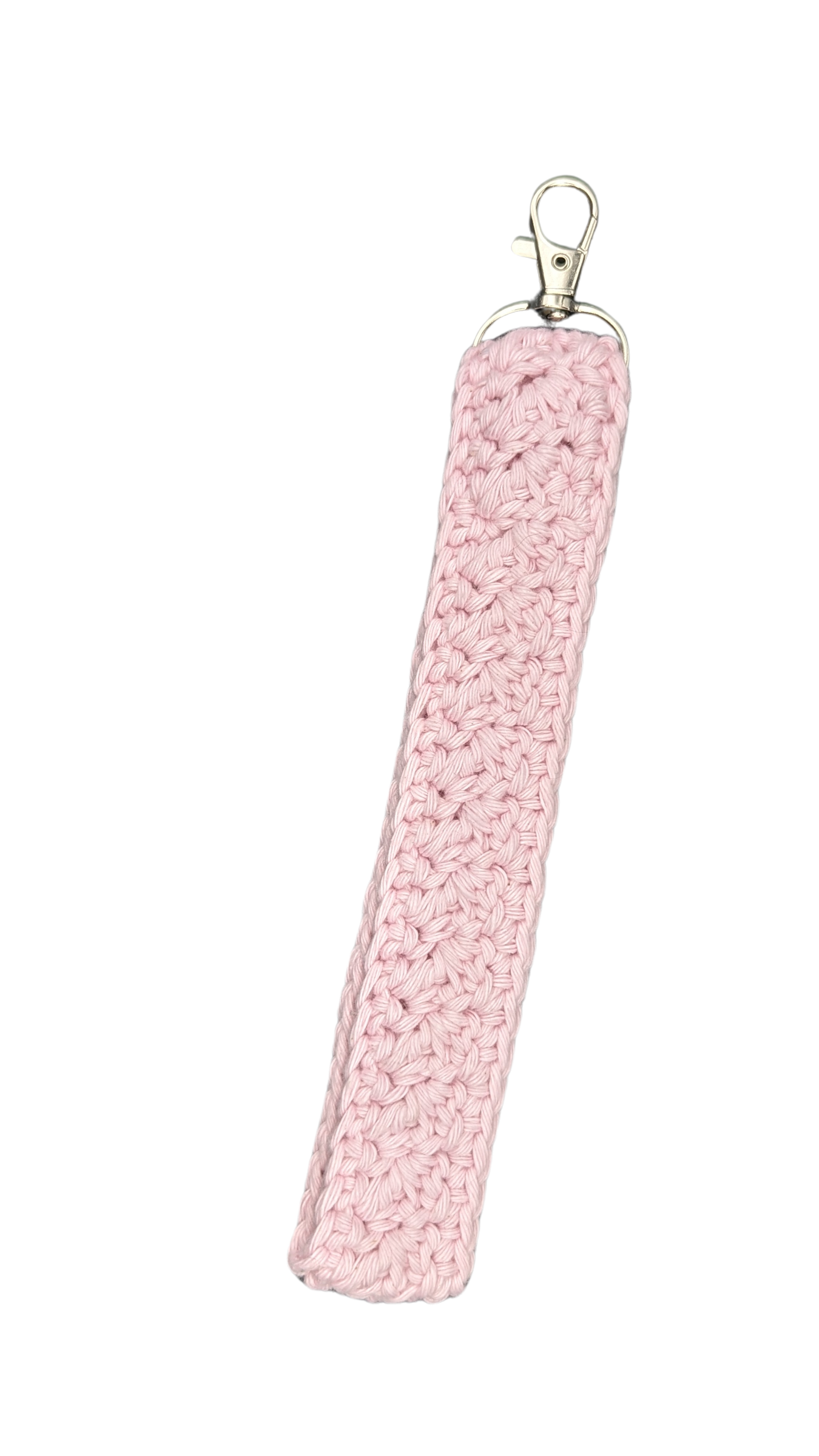 Crochet Wristlet - Light Pink