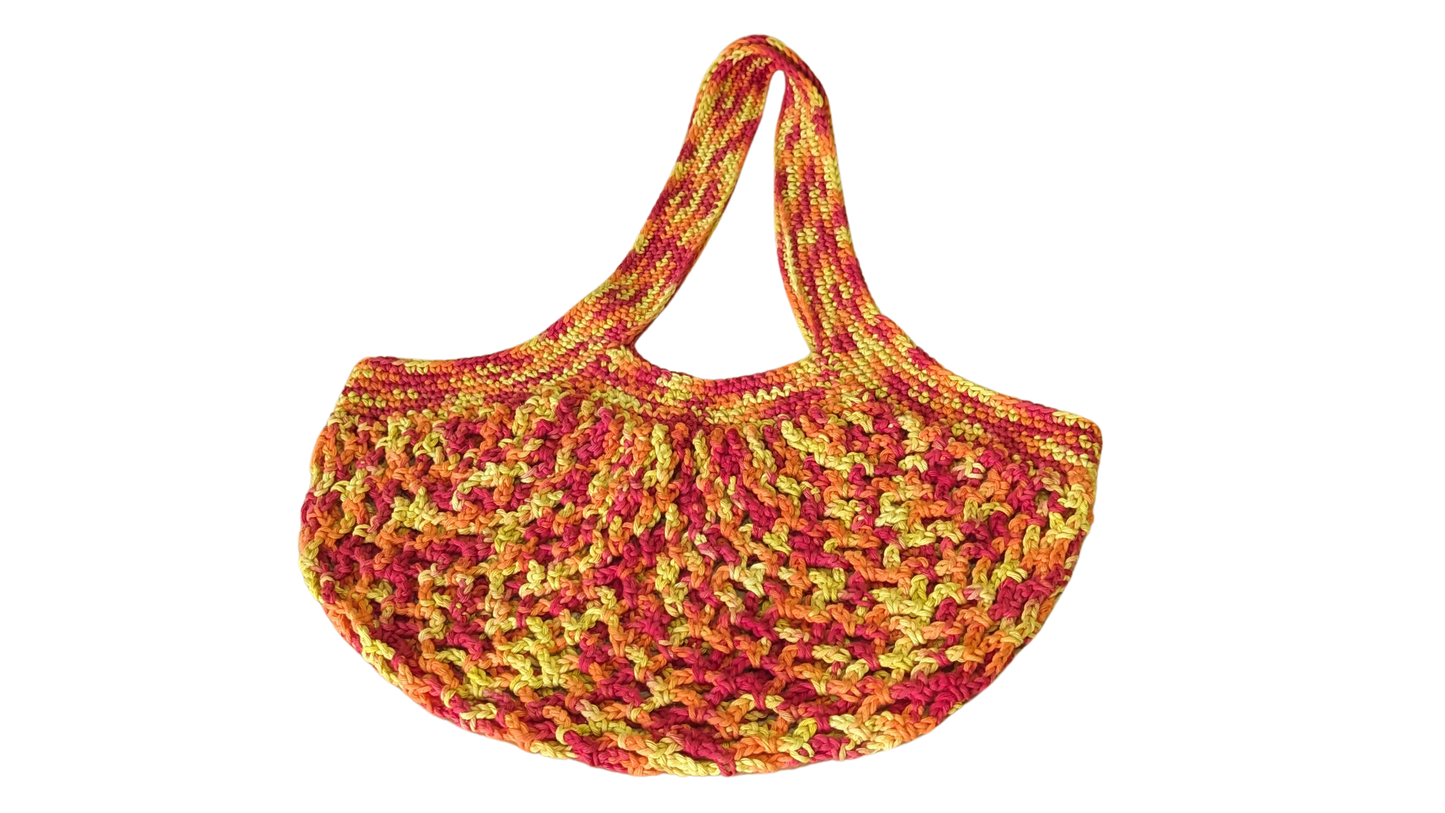 Crochet Mesh Market Bag - Lene