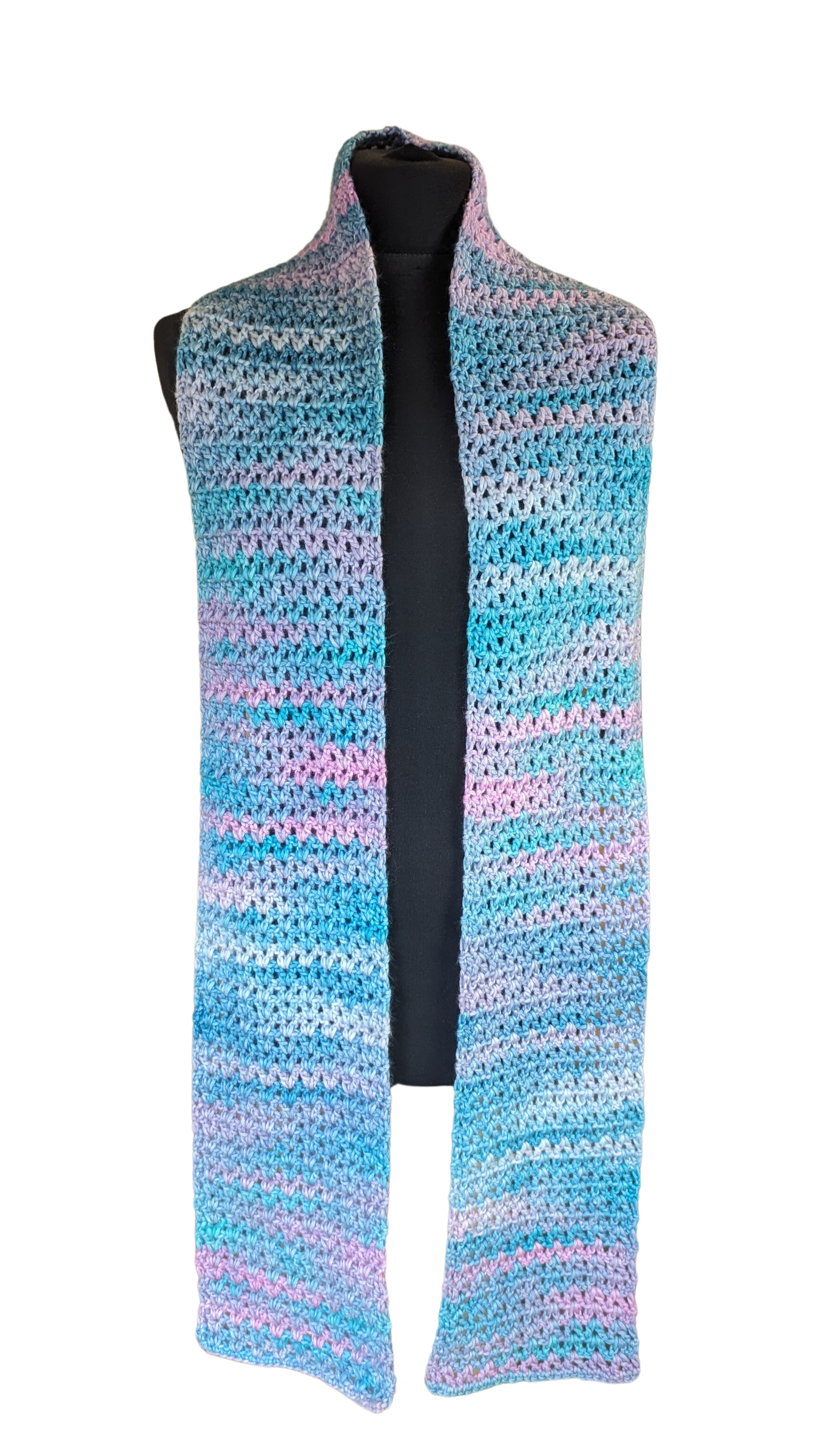 Crochet V-Stitch Scarf - Rhine