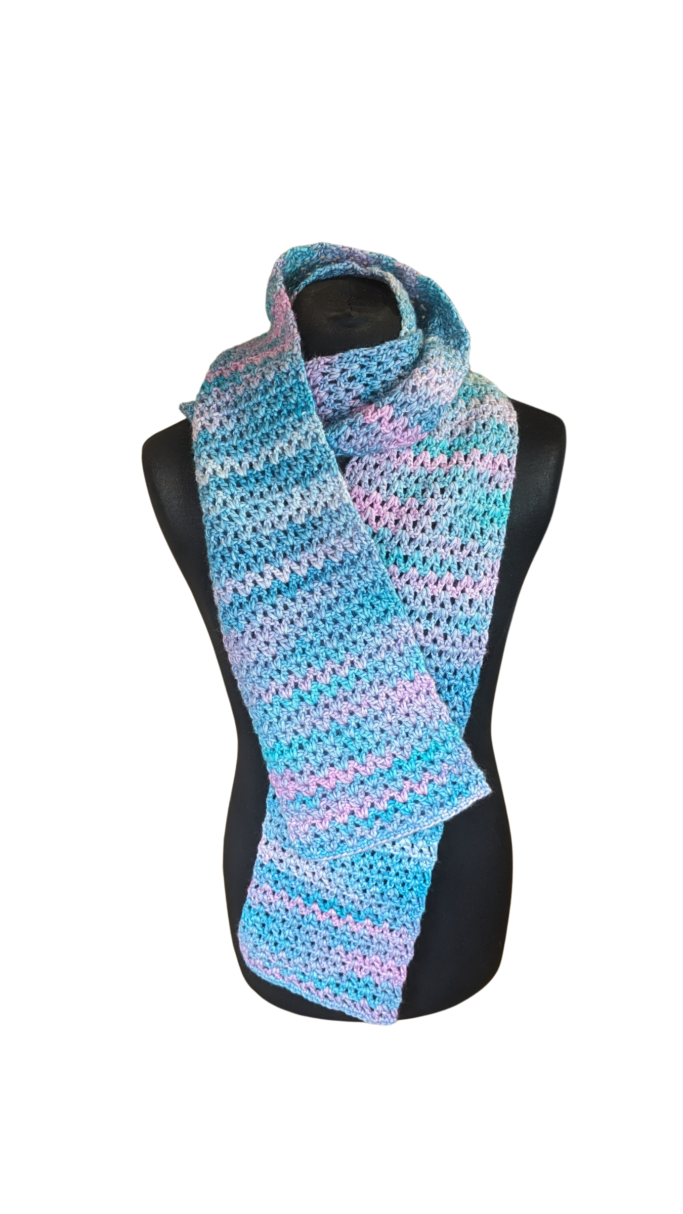 Crochet V-Stitch Scarf - Rhine