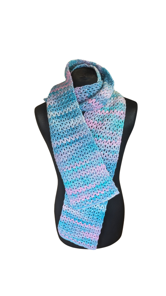 Crochet V-Stitch Scarf - Rhine