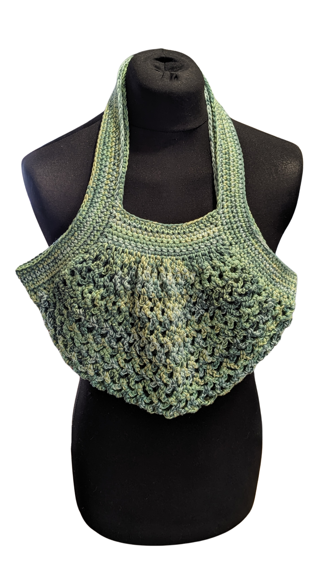 Crochet Mesh Market Bag - Chameleon