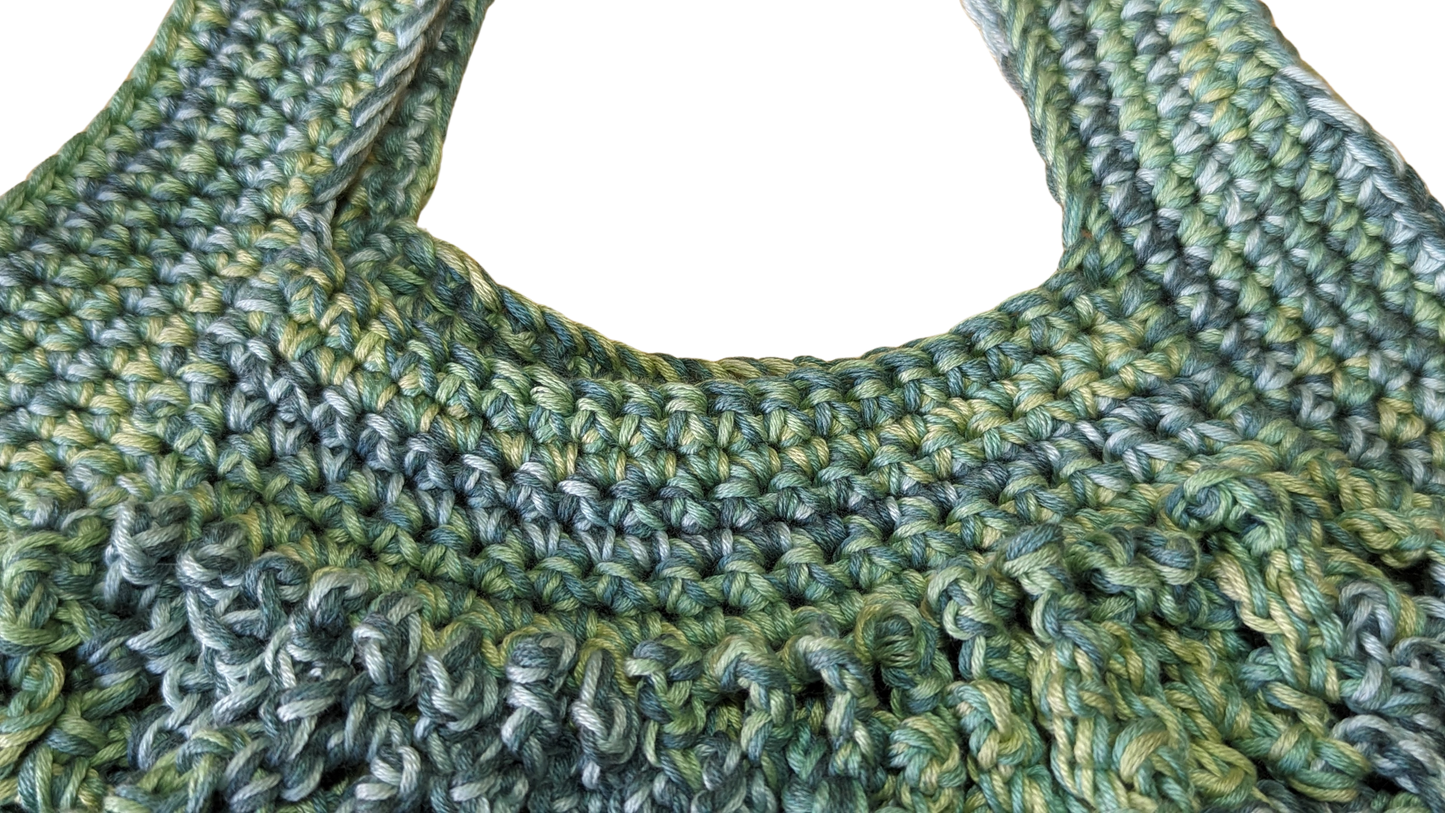 Crochet Mesh Market Bag - Chameleon