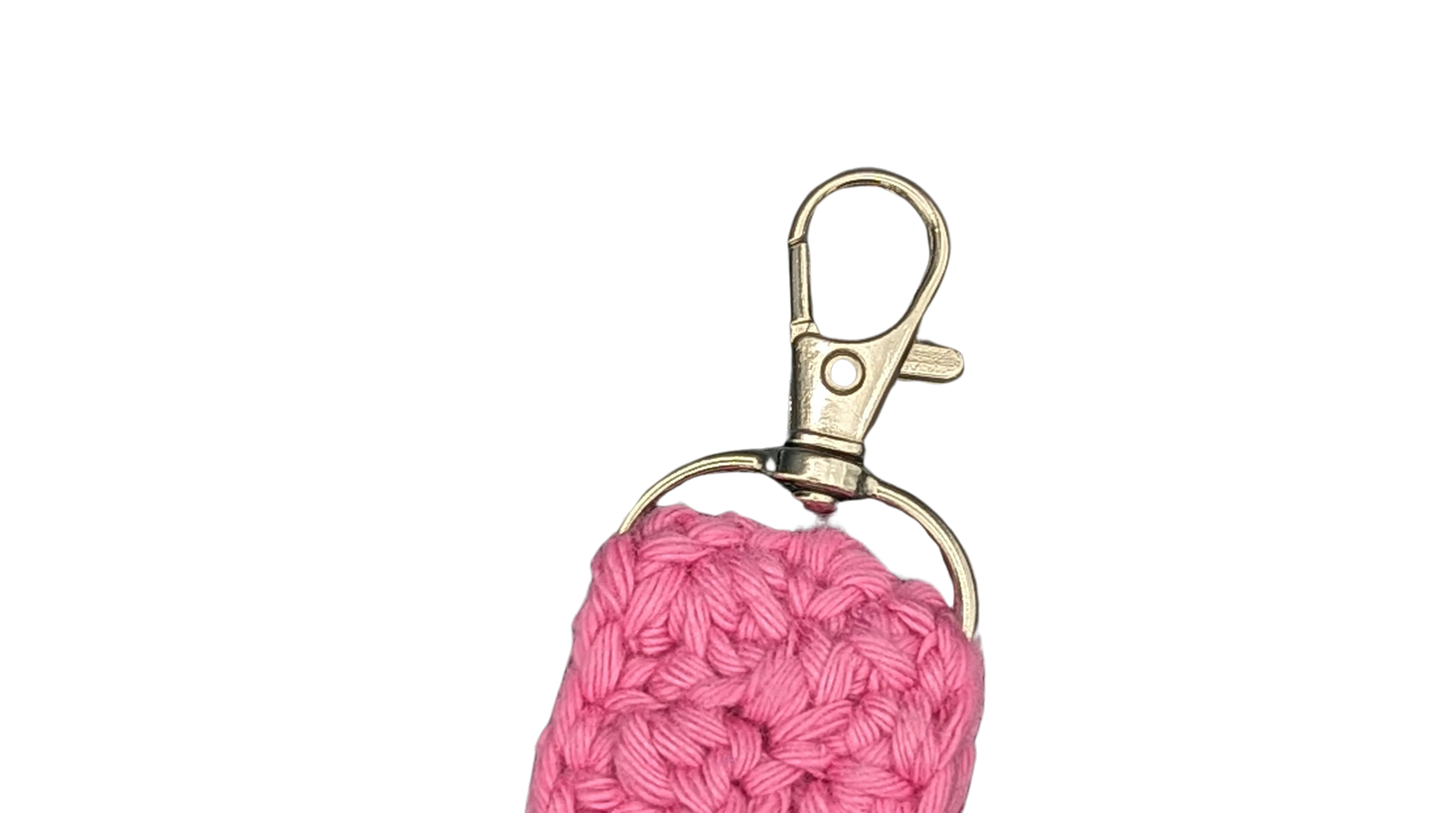 Crochet Wristlet - Pink