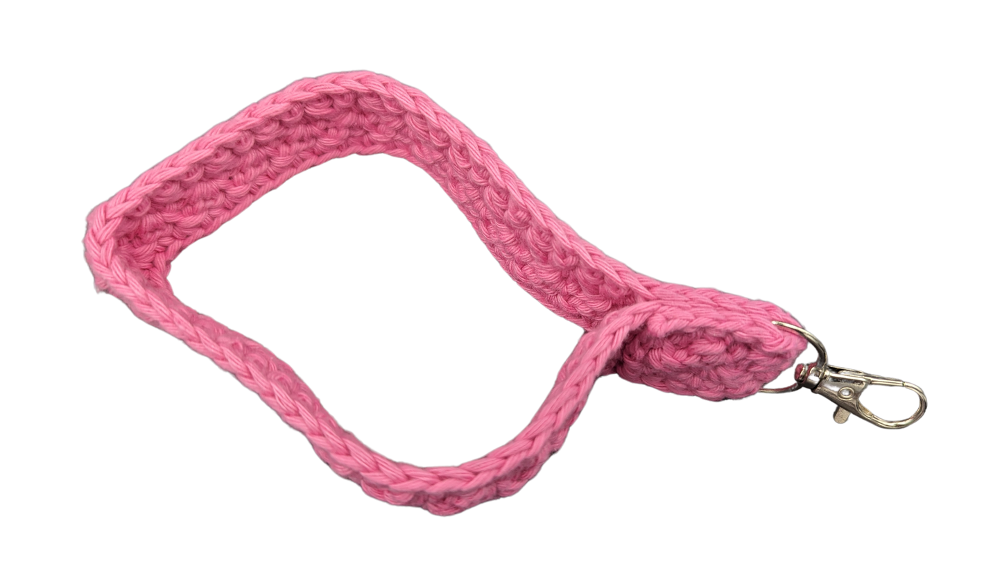Crochet Wristlet - Pink