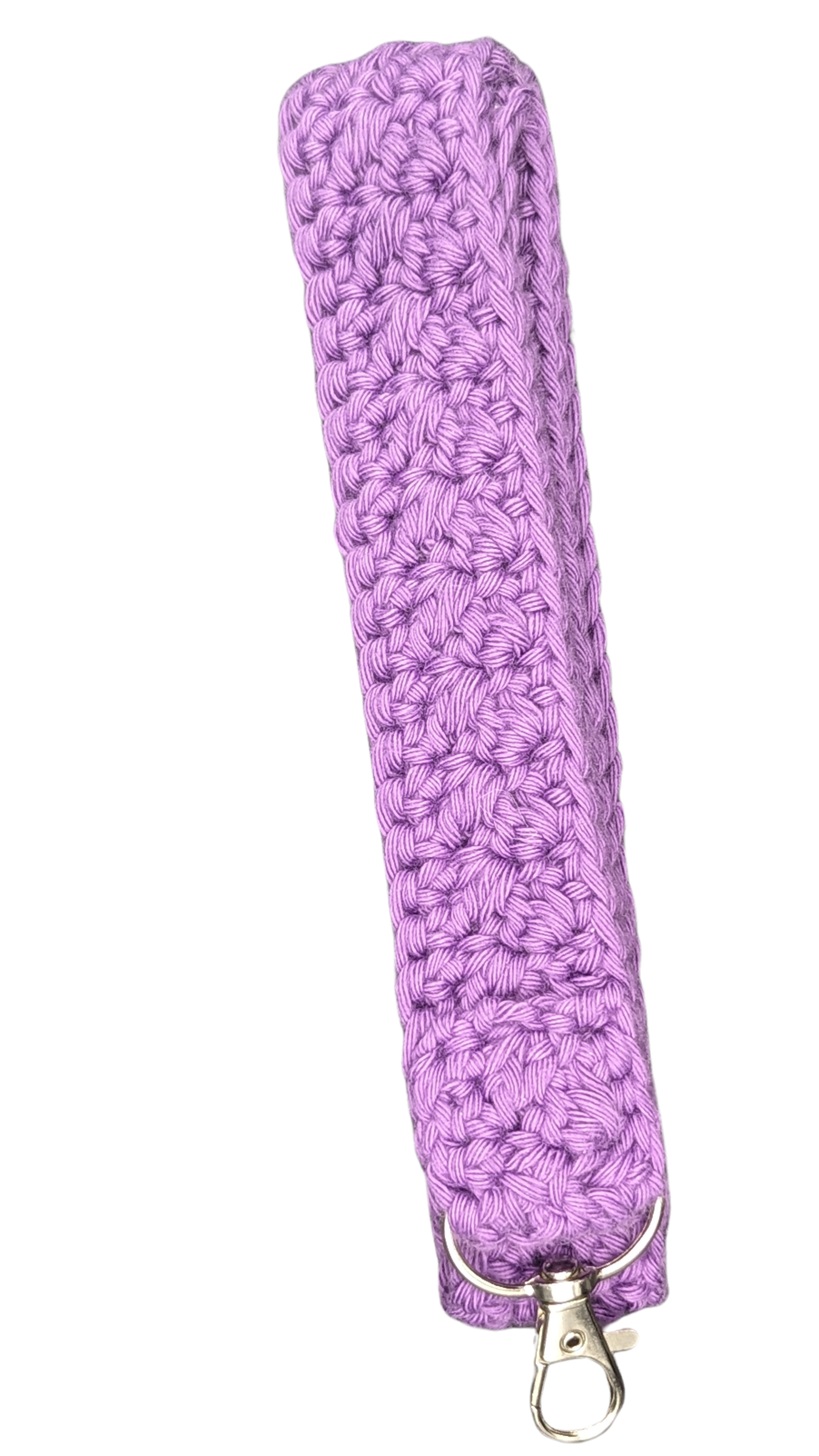 Crochet Neck Lanyard - Dark Purple