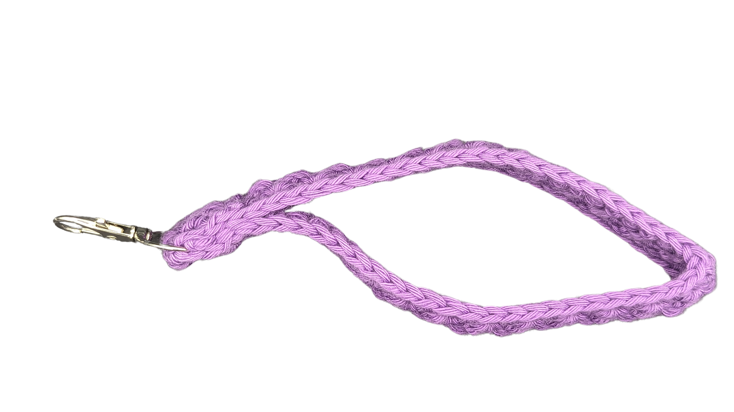 Crochet Wristlet - Dark Purple