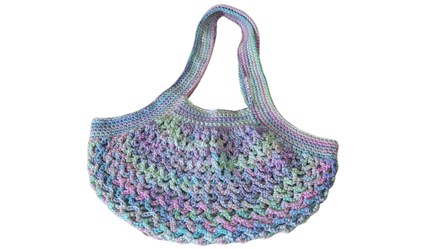 Crochet Mesh Market Bag - Fairytale