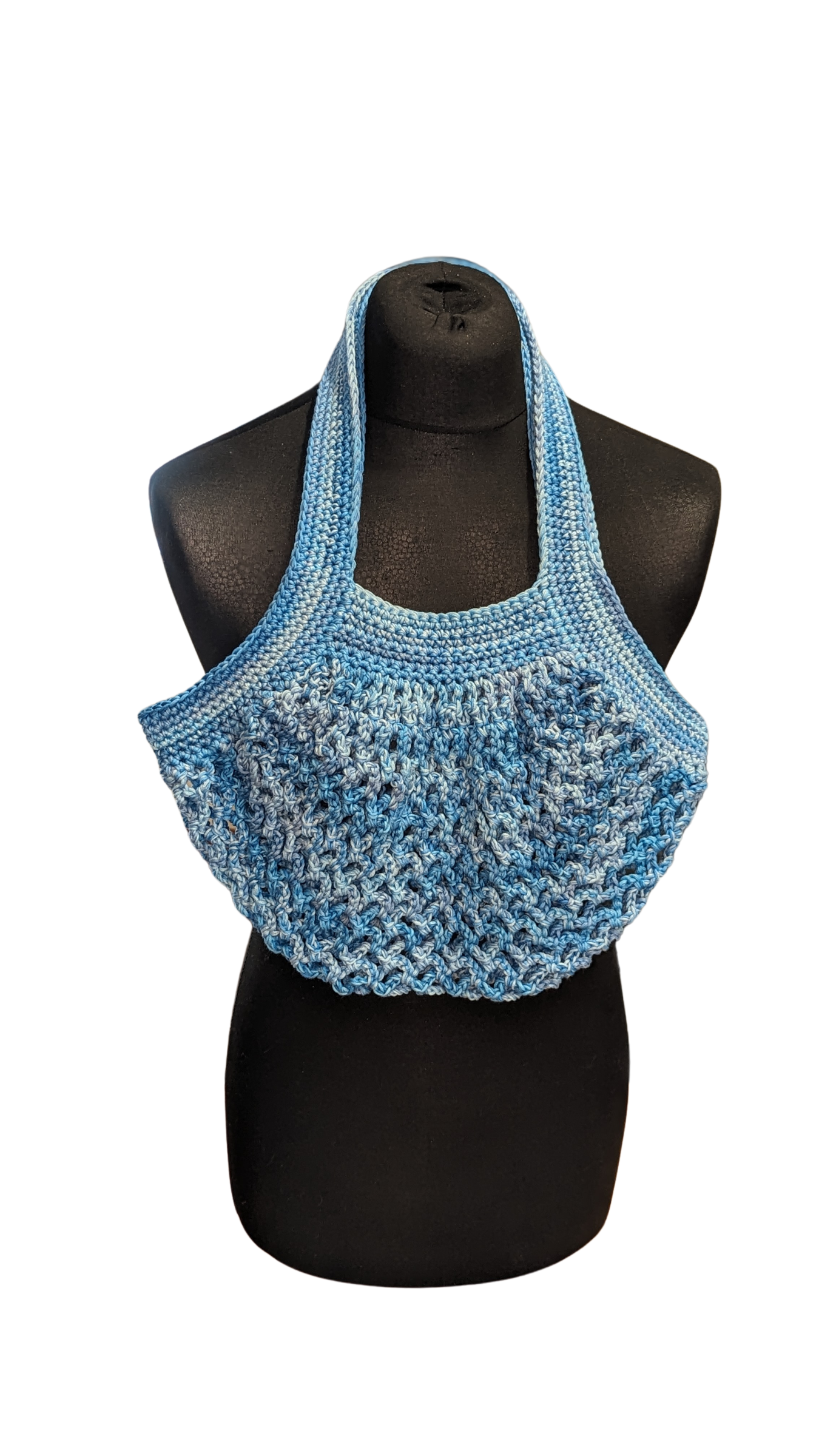 Crochet Mesh Market Bag - Fresh Breeze