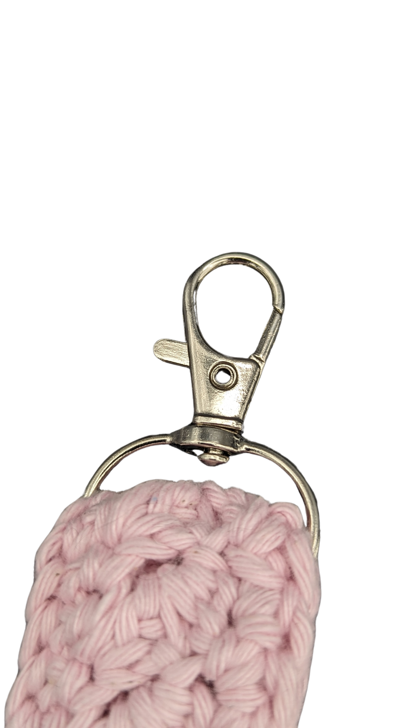 Crochet Wristlet - Light Pink