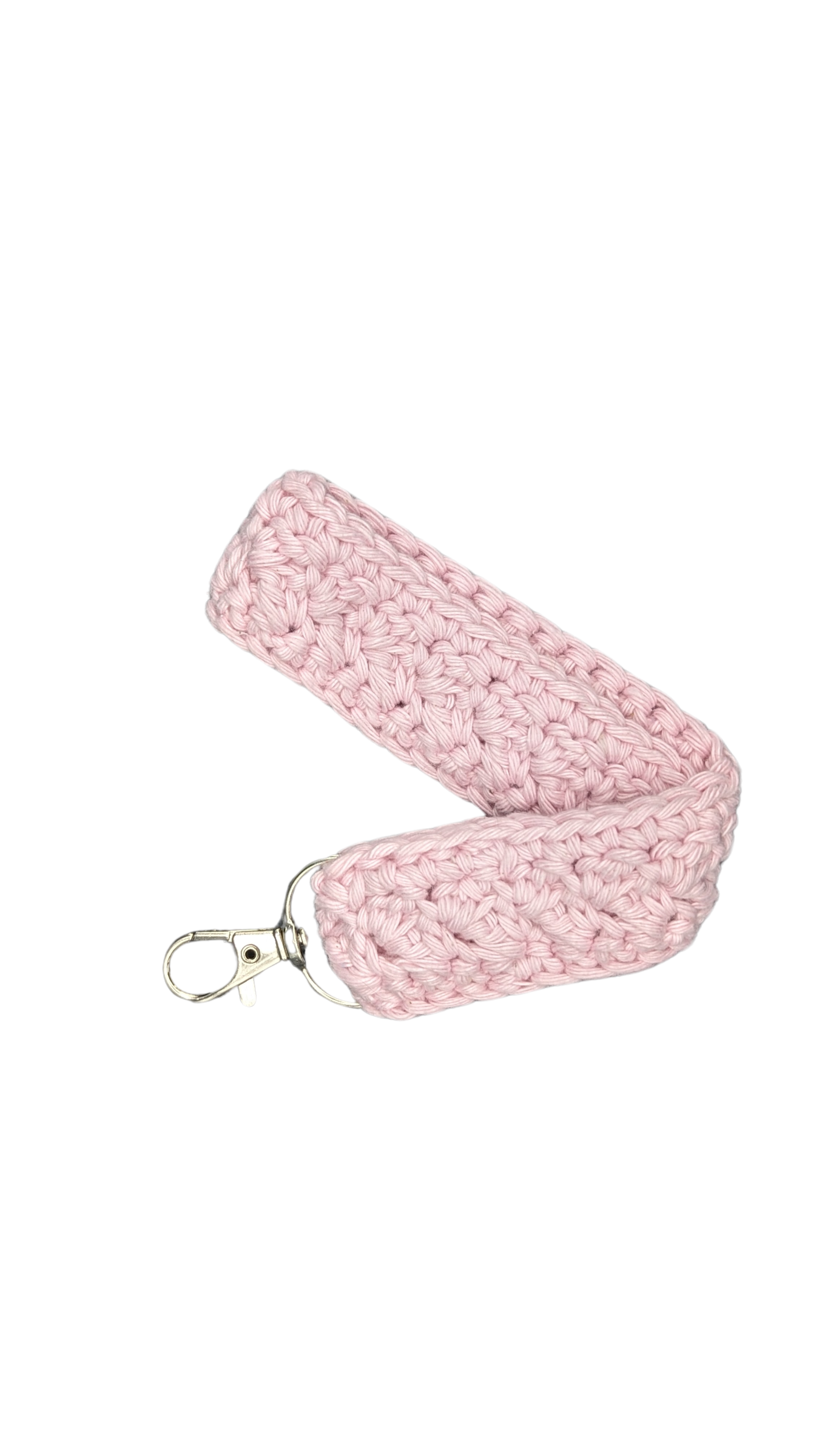 Crochet Wristlet - Light Pink