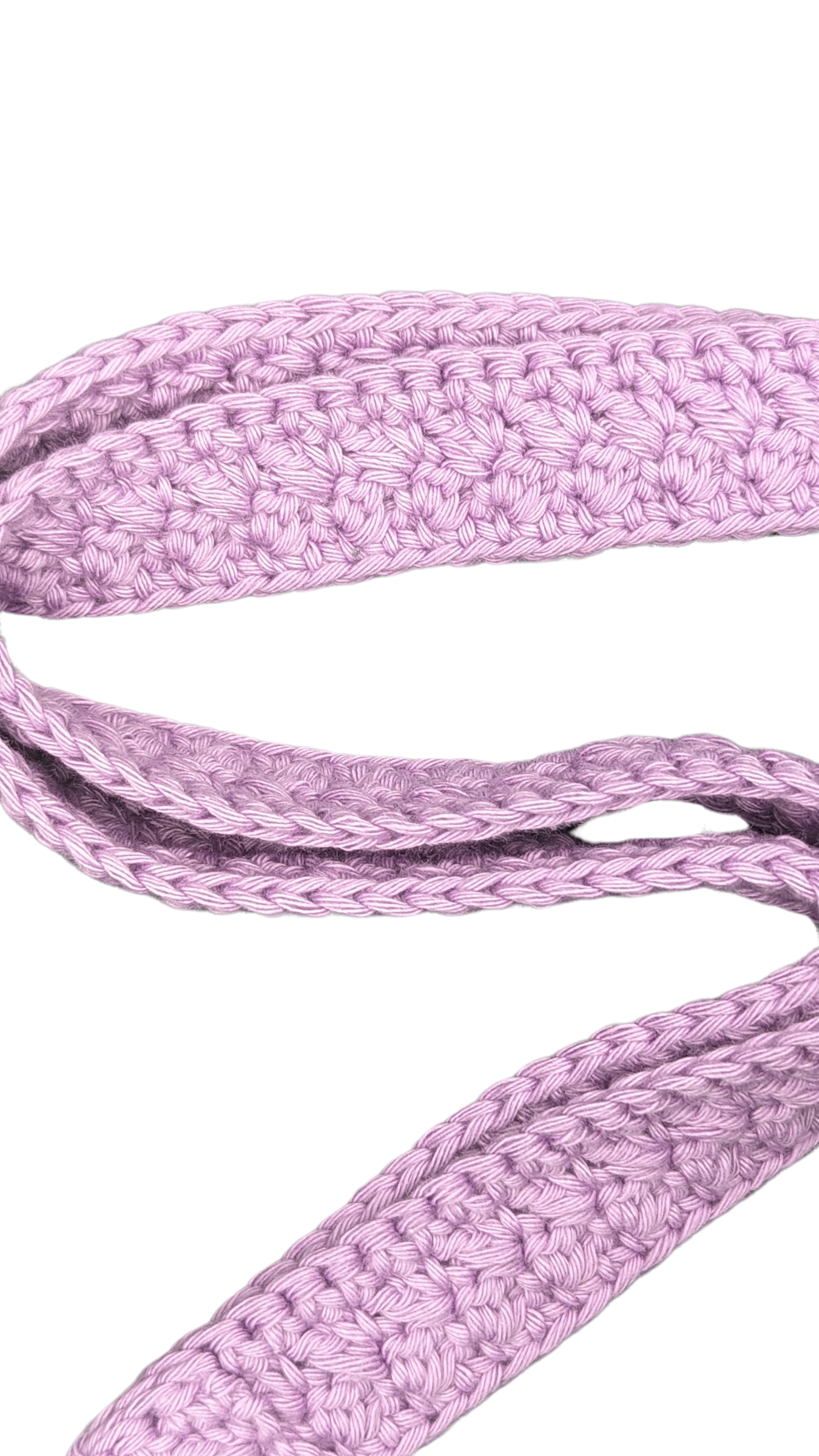Crochet Neck Lanyard - Light Purple