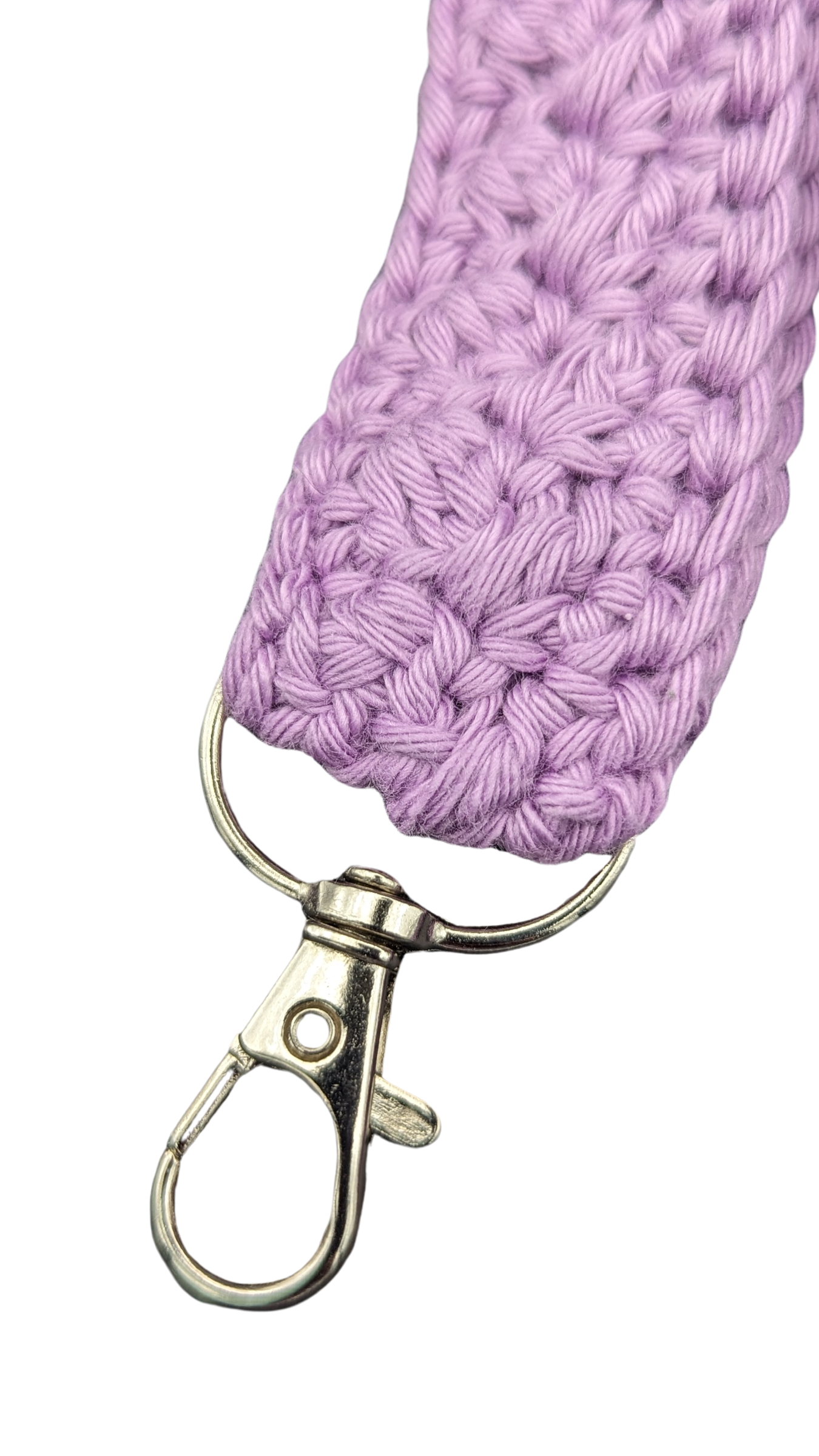 Crochet Neck Lanyard - Light Purple