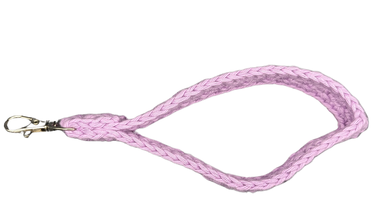 Crochet Wristlet - Light Purple