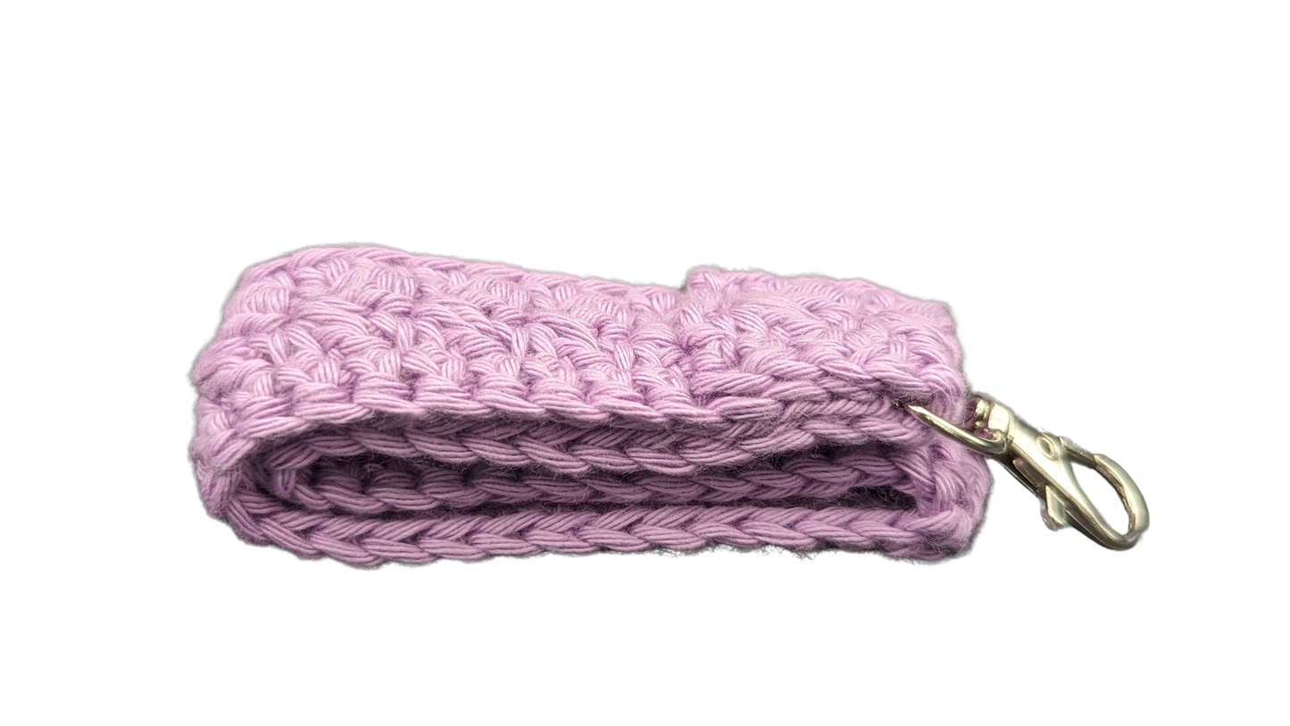Crochet Wristlet - Light Purple