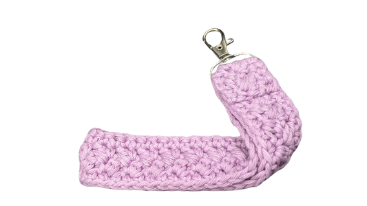 Crochet Wristlet - Light Purple